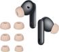 kwmobile 6x cover voor in-ear oortjes geschikt voor Huawei FreeBuds 7i - Vervangende oordopjes van siliconen in oudroze - 3 maten