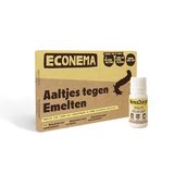Econema Aaltjes tegen Emelten - 100 m² – Biologische bestrijding van kale en gele plekken in gazon