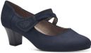 Jana Dames Pumps 8-24464-42 805 H-breedte Blauw Maat 38 EU