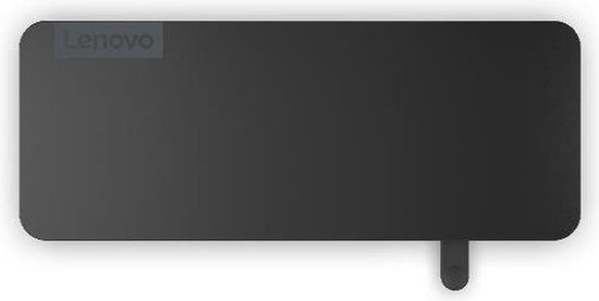 Lenovo 4X11N40212 USB-C Slim Travel Dock (8-in-1) - Black