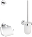 GROHE Essentials Accessoireset - Toiletrolhouder - Toiletborstelset - Haak - Chroom