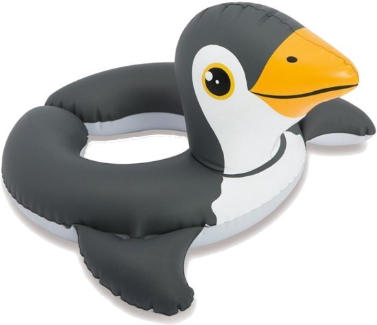 Intex Zwemband PinguÃ¯n Zwart/wit 64 Cm