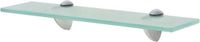vidaXL Zwevend schap 40x10 cm 8 mm glas
