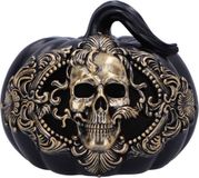 Nemesis Now Baroque Harvest Pompoen Schedel met LED licht - 20cm