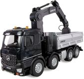 Amewi Mercedes-Benz Arocs Kraanwagen met Kipper 8x4/4 4WD 1:18 RTR Afstandsbediening RC