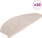 vidaXL Trapmatten 30 stuks 65x24x4 cm Taupe Rechthoek Zelfklevend