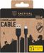 Tactical Stitch câble USB, type A vers type C, noir