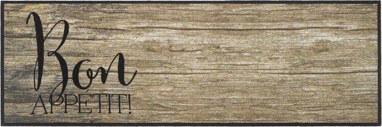 MD-Entree Keukenloper - Cook&Wash Bon - Wood - 50 x 150 cm