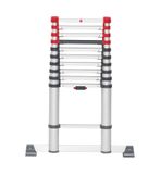 Hailo Flexline Échelle télescopique pliable 11 échelons 3,20 m en aluminium