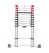 Hailo Flexline Échelle télescopique pliable 11 échelons 3,20 m en aluminium