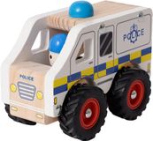Speelgoedtopdeals Houten Politiewagen