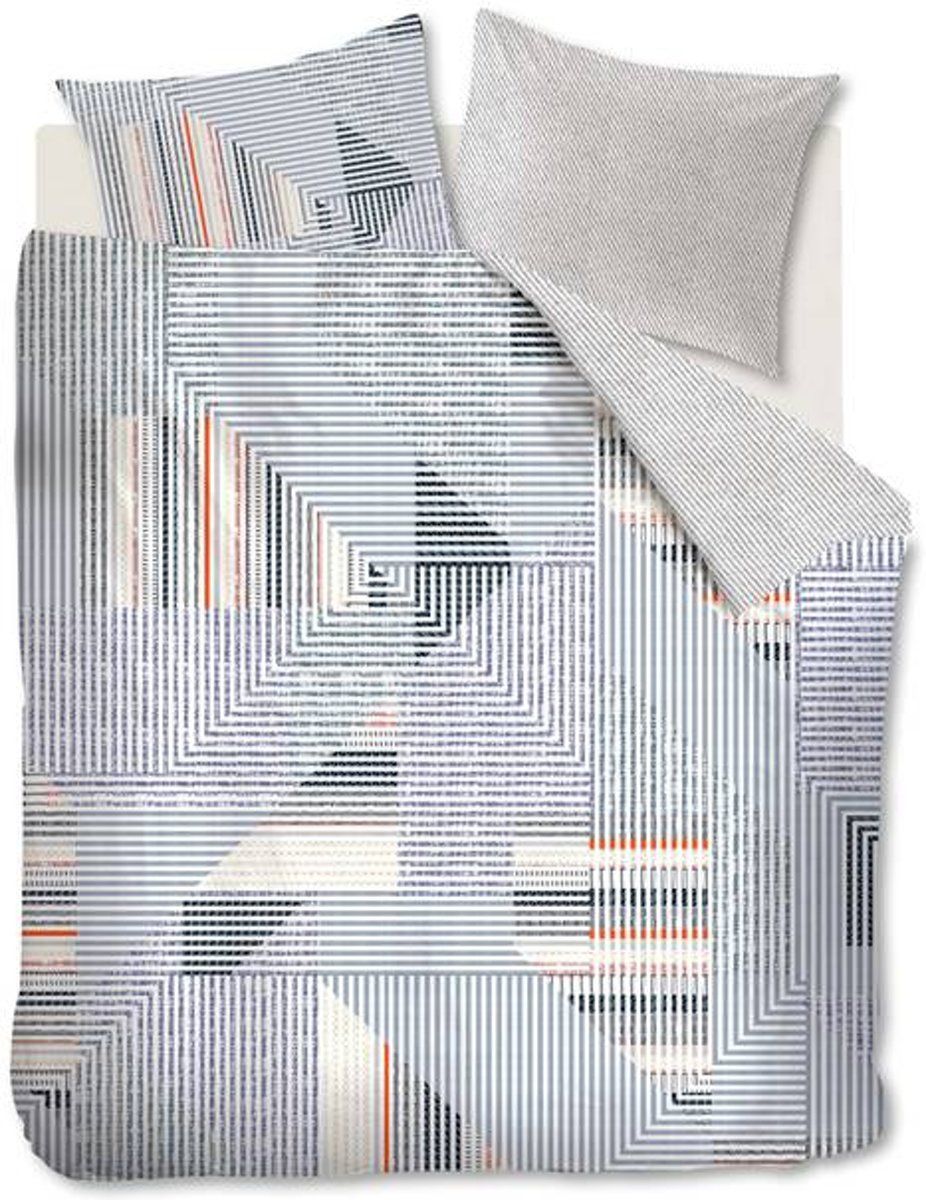 Oilily Ocean Wave Dekbedovertrek Lits-jumeaux 240x200/220 cm + 2 kussenslopen 60x70 cm - Blauw
