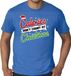 Bellatio Decorations Shoppartners Bv Grote maten foute Kerst shirt / t-shirt - Calories dont count at Christmas - blauw voor heren - kerstkleding / kerst outfit XXXL