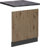 Vicco R-Line Voorpaneel – 60 cm, WB Antraciet Artisanaal eiken
