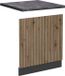 Vicco R-Line Voorpaneel – 60 cm, WB Antraciet Artisanaal eiken