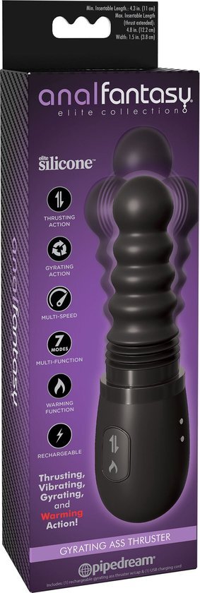 Anal Fantasy Gyrating Ass Thruster Stotende Anaal Vibrator (1ST)
