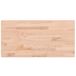 VidaXL Tafelblad rechthoekig 100x50x1,5 cm massief beukenhout