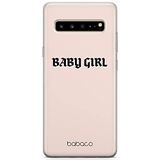 ERT GROUP Telefoonhoes voor Samsung S10 5G origineel en officieel gelicentieerd Babaco patroon Sweet 90's 017 optimaal aan de vorm van de mobiele telefoon aangepast, hoes van TPU