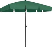 vidaXL Strandparasol 200x125 cm Groen