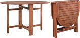 Maison Exclusive Table de jardin exclusive, dimensions 120x70x74 cm, en bois massif d'acacia
