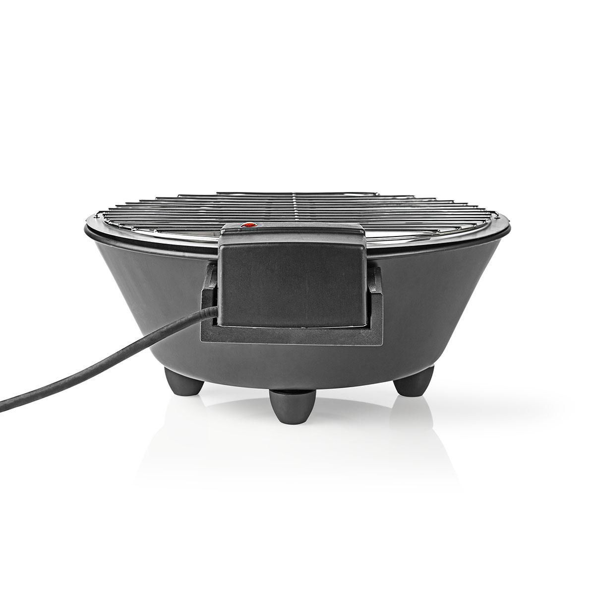 Nedis Elektrische BBQ - Zwart - 1250W