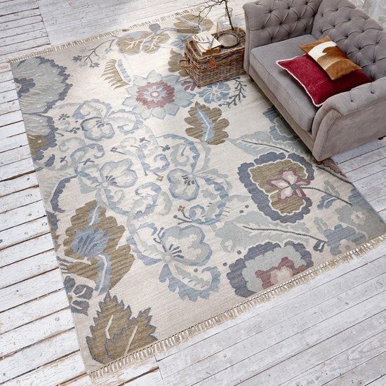 LOBERON Vloerkleed Sussex bont Wol Rechthoekig Landelijk 300x200 cm