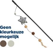 Trixie Kattenspeeltje Bruin Beige Polyester Plastic Ster