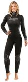 Cressi Fast 7 mm combinaison pour femmes noir S