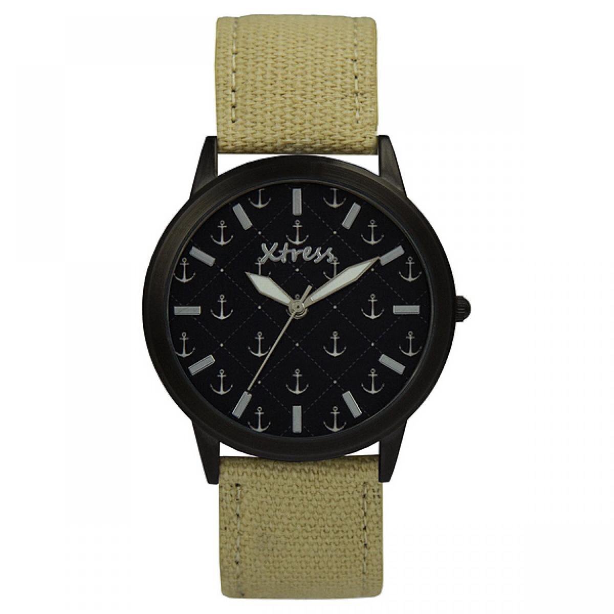 XTRESS herenhorloge analoog kwarts met nylon armband XNA1035-32