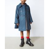 Dr. Martens 1460 J leren veterboots zwart/zilver glitter schoolkind