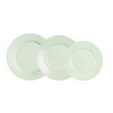 Luminarc Plumi Paradise Serviesset, opaal, 18-delig, voor 6 personen, groen