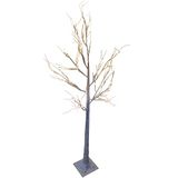 Jandei - Led-kerstboom, 150 cm hoog, warmwit, 3000 K, 80 leds, 24 V, transformator inbegrepen, voor thuis, woonkamer, feestjes binnen en buiten
