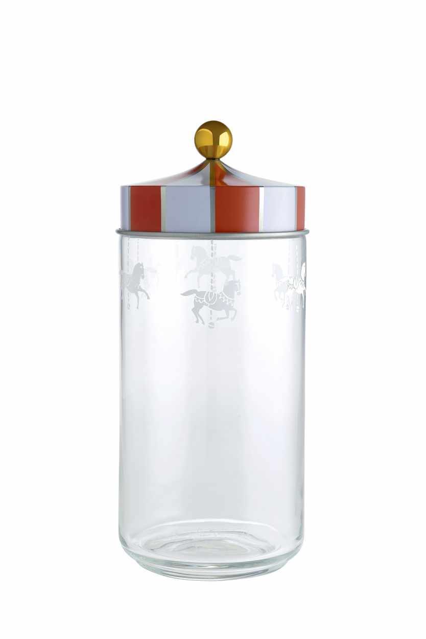 Alessi Circus Voorraadpot 1500ML - Zilver