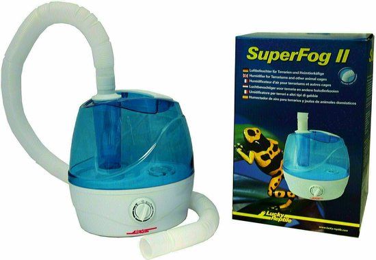 Lucky Reptile Super Fog II - Humidifier - White/Blue