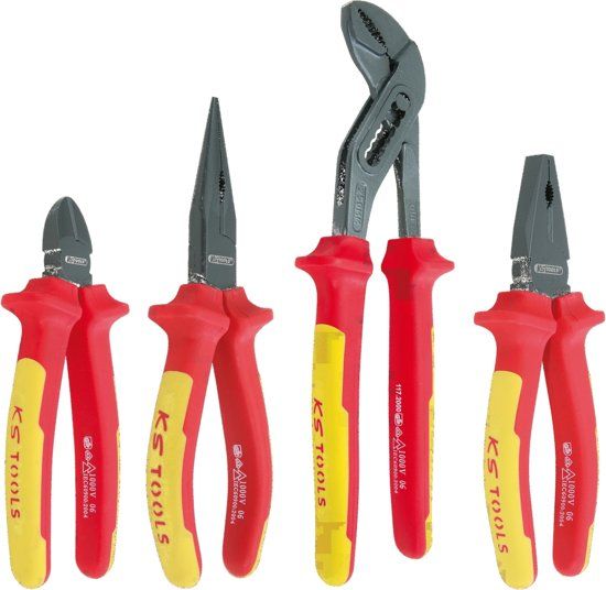 KS Tools ERGOTORQUE VDE tangenset - 4-delig