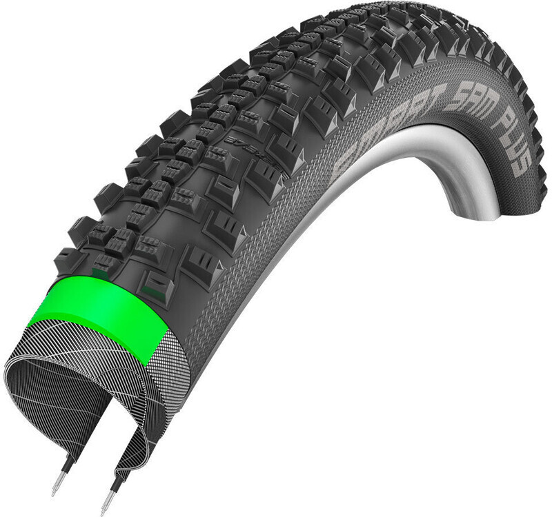 Schwalbe Smart Sam Plus HS476 Armband, volwassenen, uniseks, zwart, 28 x 1,75