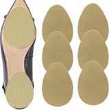 OEM Bol Pack of 6 Non-Slip Stickers for Shoes - High Quality Rubber Pads for Non-Slip Shoe Sole - Translucent and Durable for High Heels, Sandals, and Boots