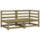 vidaXL Banc de jardin bois 140 cm