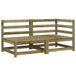 vidaXL Banc de jardin bois 140 cm