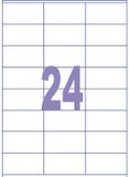 Kangaro Etiketten ILK 70x36mm - 25 vel - 24 stickers per vel