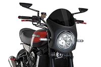 Puig retro zwart voorplaat 9595F voor Kawasaki Z900RS 18'-19'