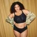 Elomi Downtime Grote Maten Bralette - Zwart