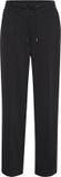 Kaffe Kajenny High Waist Straight Fit Trousers - Black