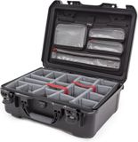 Nanuk 940 Case w/lid org. - w/divider - Black - Pro Photo Kit case
