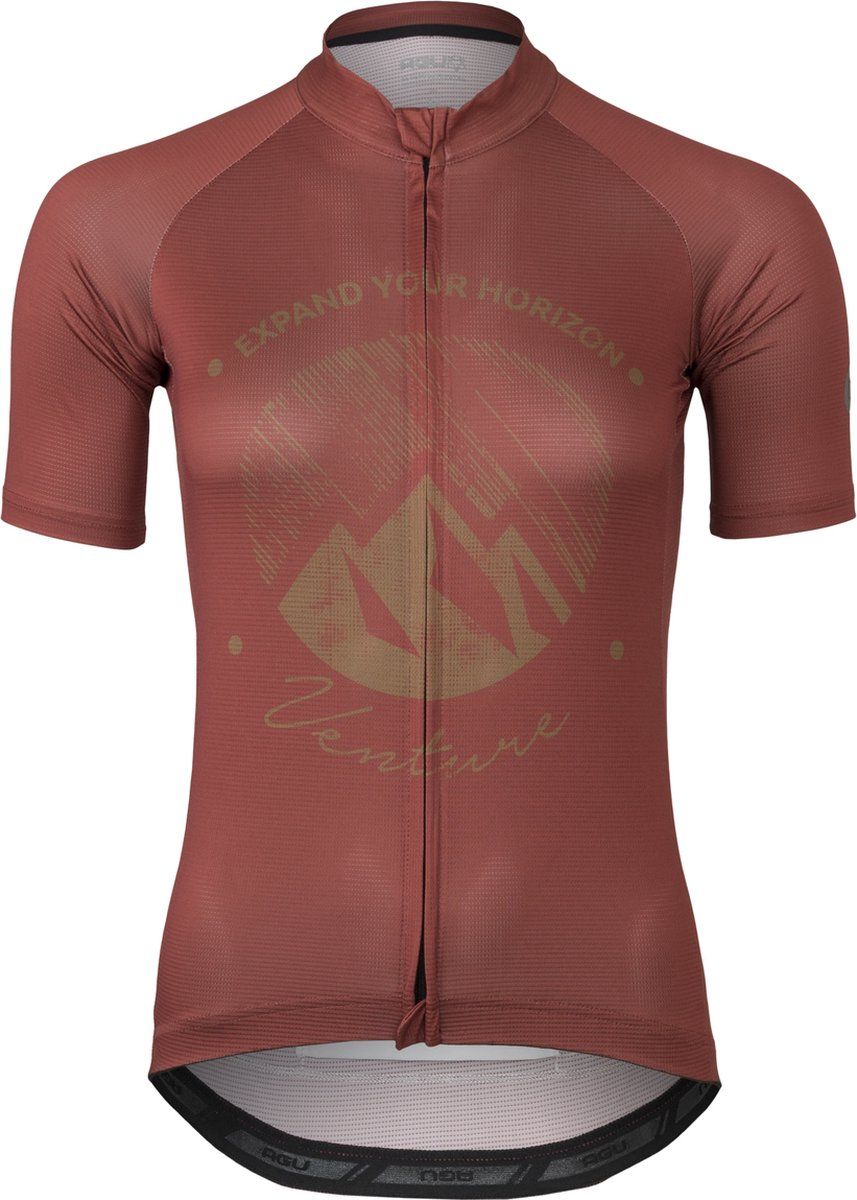 AGU Gravel Fietsshirt Venture Dames - Rood - XS - 8717565765245