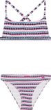 Protest Prtmae Jr Bandeau Bikini Set Meisjes Vision Blue Gestreept 176