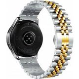 Strap-it Samsung Bracelet acier Jubilee Samsung Galaxy Watch Active (argent/or)