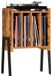 SERALUXE LP Système de rangement - Brun vintage - 45 x 32 x 66 cm