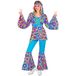 W WIDMANN MILANO Party Fashion - Kostuum jaren '70 Groovy Style, Reggae, Hippie, Flower Power, Disco Fever, Schlagermove