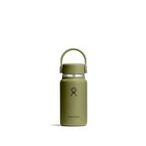Hydro Flask – Micro Hydro 200 ml (6.7 oz) | Lekvrije, geïsoleerde mini-flacon met afneembare FlexClip riem – 20 uur koud & 7 uur warm – Palmer Green